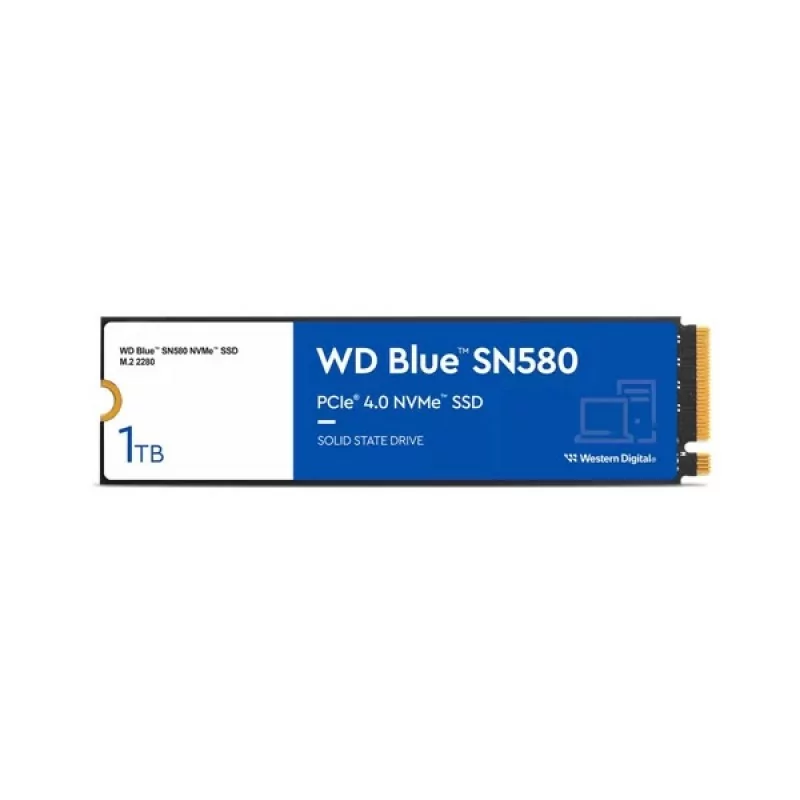 Western Digital Blue SN580 1TB M.2 NVMe Gen4 SSD Western Digital Blue SN580 1TB M.2 NVMe Gen4 SSD